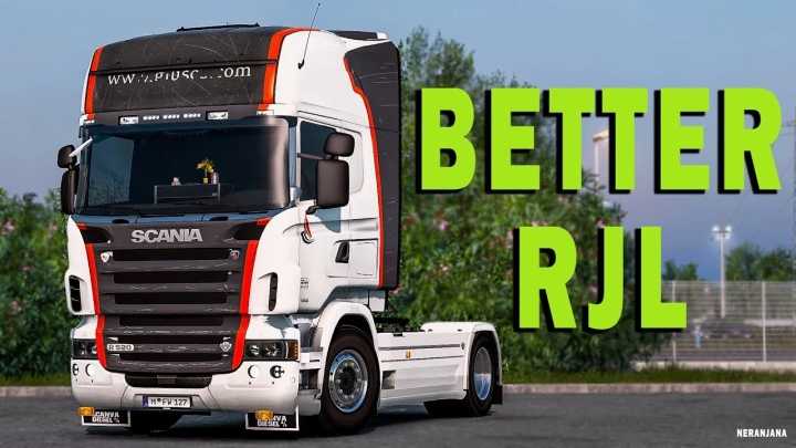 ETS2 – Better Rjl V1.4.3B (1.50)