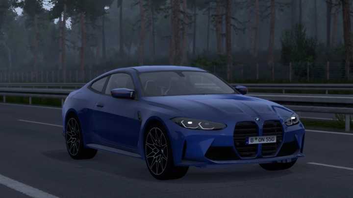 ETS2 – Bmw M4 G82 Competition 2022 V1.2 (1.50)