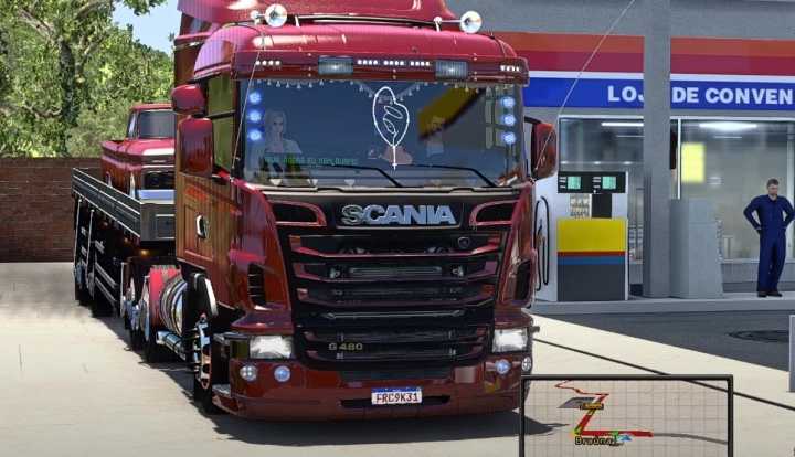 ETS2 – Facchine V1.0 Updated 2-Axis Brushed Steel Top End Assembly (1.50)