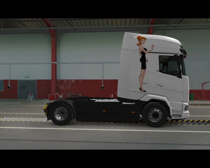 ETS2 – Gwen Tennyson Skin V1.0 (1.50)