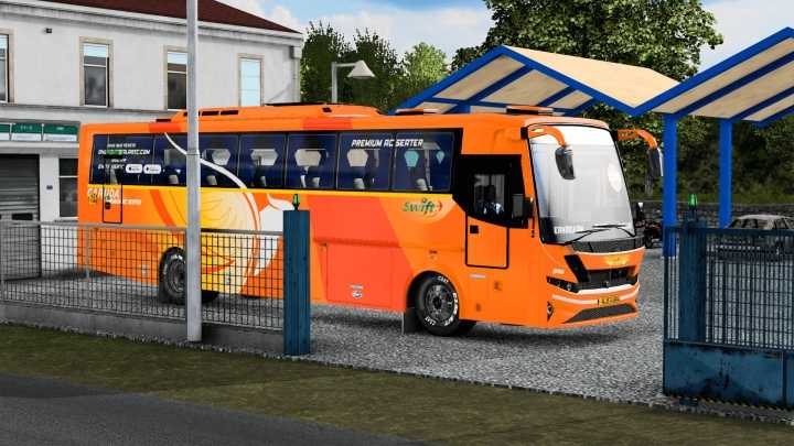 ETS2 – Indian Ksrtc Swift Bus Ac Seater Bus (1.50)