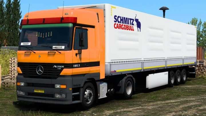ETS2 – Mercedes Actros Mp1 V1.3 (1.50)