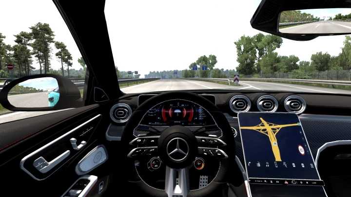 ETS2 – Mercedes-Amg C63 S E Performance 2024 V1.1 (1.50)
