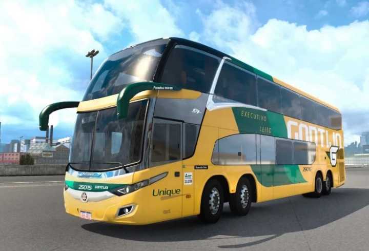 ETS2 – Paradiso New G7 1800 Dd Mercedes-Benz 6X2 / 8X2 14 Metros (1.50)