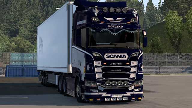 ETS2 – Scania C6 Skin V1.0 (1.50)
