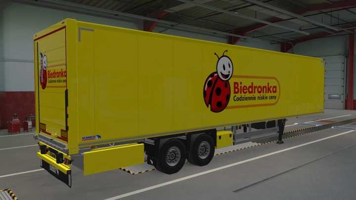 ETS2 – Skin Biedronka Schmitz Cargobull S.ko Cool V1.0 (31.07.2024) (1.50)