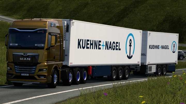 ETS2 – Skin Kuehne + Nagel Schmitz Cargobull S.ko Cool V1.0 (13 08 2024) (1.51)