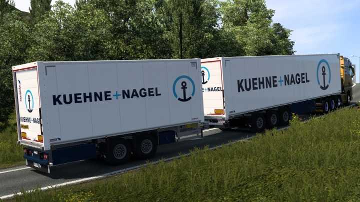 ETS2 – Skin Kuehne + Nagel Schmitz Cargobull S.ko Cool V1.0 (13 08 2024) (1.51)