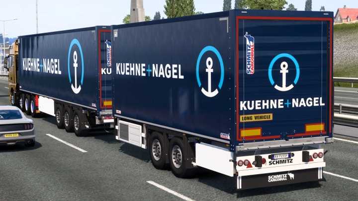 ETS2 – Skin Kuehne + Nagel Schmitz Cargobull S.ko Cool V2.0 (13 08 2024) (1.51)