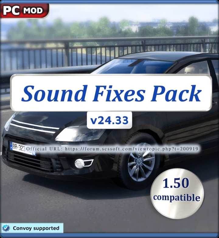 ETS2 – Sound Fixes Pack V24.33 (1.50)