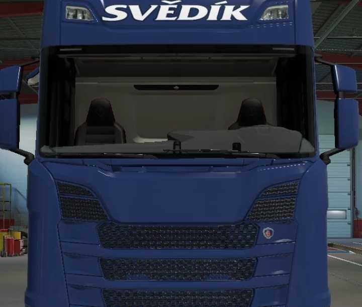 ETS2 – Svedik S.r.o. Skin For Scania S V1.0 (1.50)