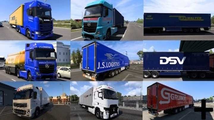 ETS2 – Traffic Skin Pack V1.0 (1.50)