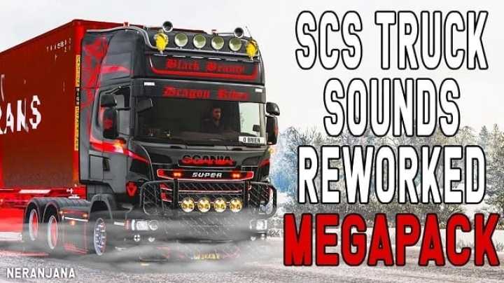 ETS2 – Truck Sounds Reworked Megapack V10.1 (1.50)