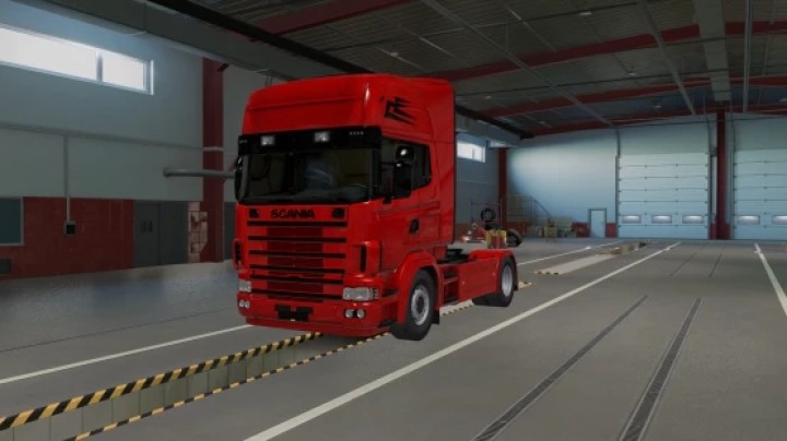 ETS2 – Vabis Red R4 Skin (1.50)
