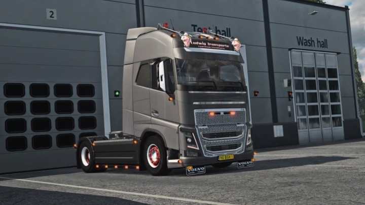 ETS2 – Volvo 4X2 Ludwig Transporte V1.0 (1.50)