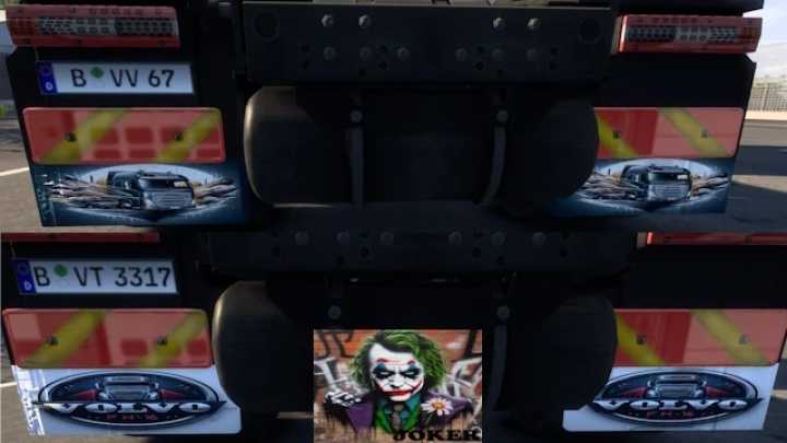 ETS2 – Volvo Fh16 Mudflaps V1.0 (1.50)