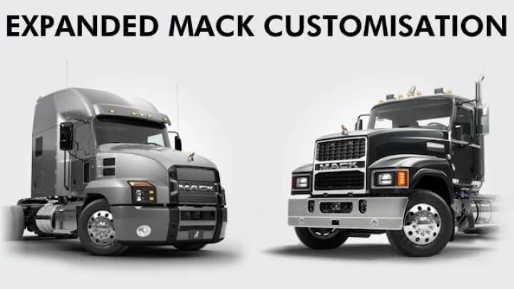 ATS – Expanded Mack Customisation V1.0 (1.51)