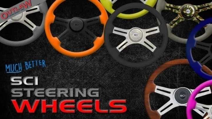 ATS – Improved Sci Steering Wheels V1.9 (1.51)