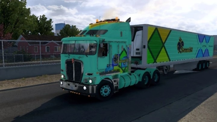 ATS – Kenworth K200 Skin And Enhancements V1.0 (1.51)