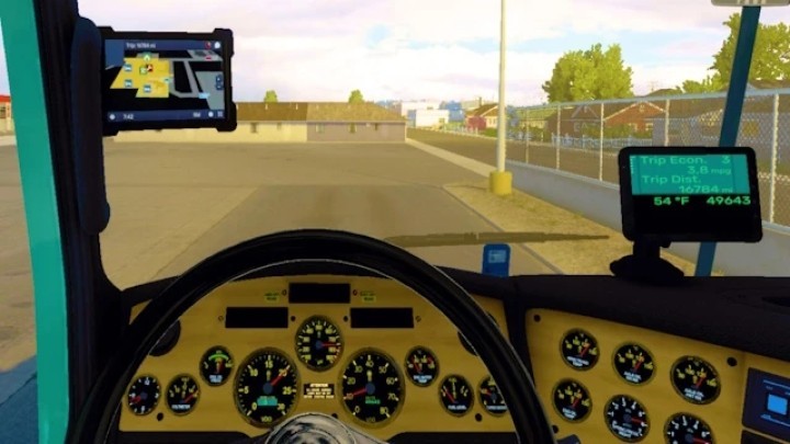 ATS – Kenworth K200 Skin And Enhancements V1.0 (1.51)
