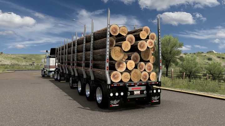 ATS – Manac Logging Trailer V2.3 (1.51)