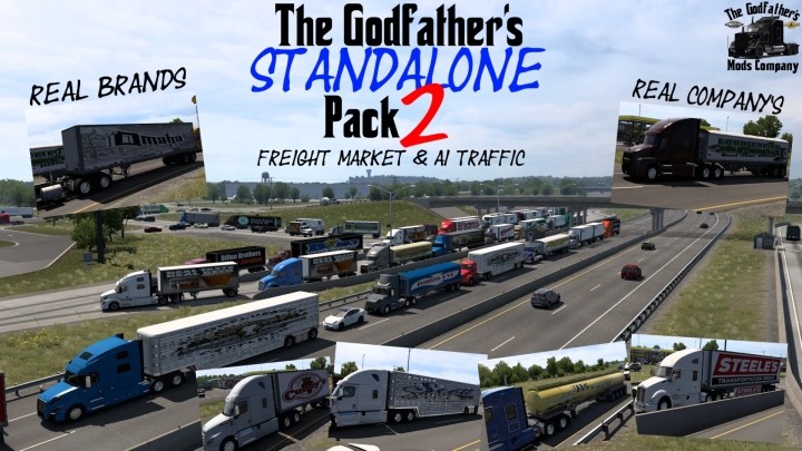 ATS – The Godfathers Standalone Pack 2 V1.2 (1.51)