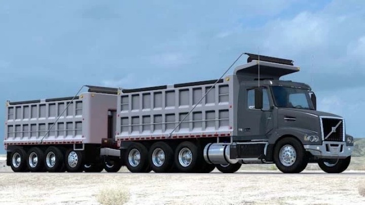 ATS – Volvo Vah Car Carrier-Dump Pack V1.3 (1.51)