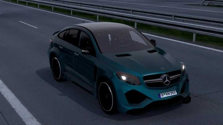 ETS2 – 2016 Mercedes-Benz Amg Gle 63 S V1.0 (1.51)