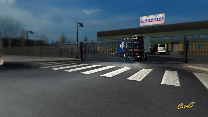 ETS2 – Animated Gates In Companies V4.6 (1.51)