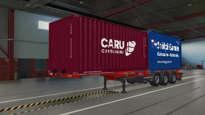 ETS2 – Arnooks Container Pack Update 9/6/24 V18 (1.50)