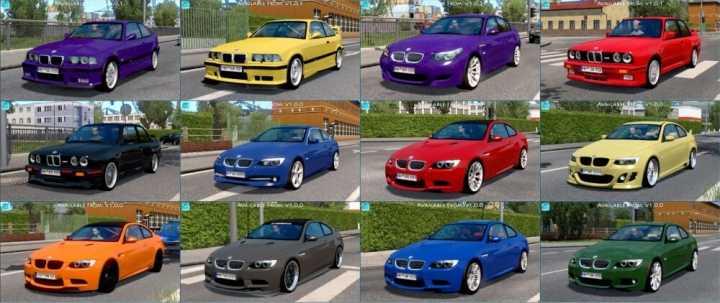 ETS2 – Bmw Traffic Pack (1.51)