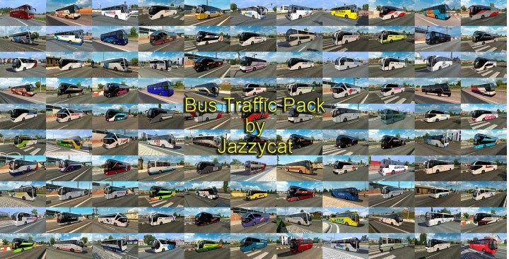 ETS2 – Bus Traffic Pack V18.1.3 (1.51)