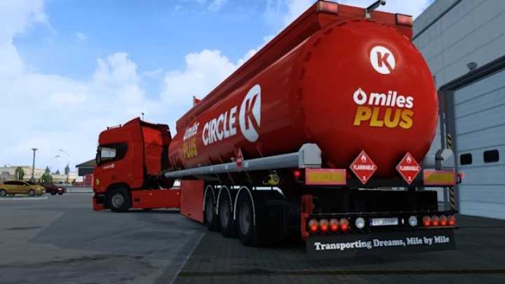 ETS2 – Circle K Skin By Player Thurein V1.0 (1.50)