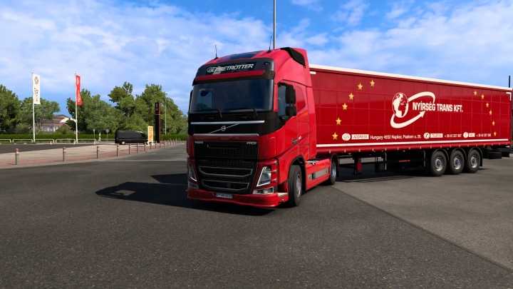 ETS2 – Combo Skin Nyírseg Trans Kft V1.0 (1.51)