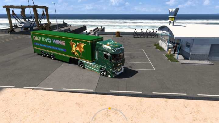 ETS2 – Daf Evo Wing V12 + Trailer (1.51)