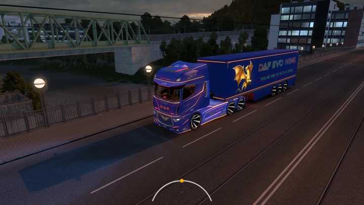 ETS2 – Daf Evo Wing V12 + Trailer (1.51)