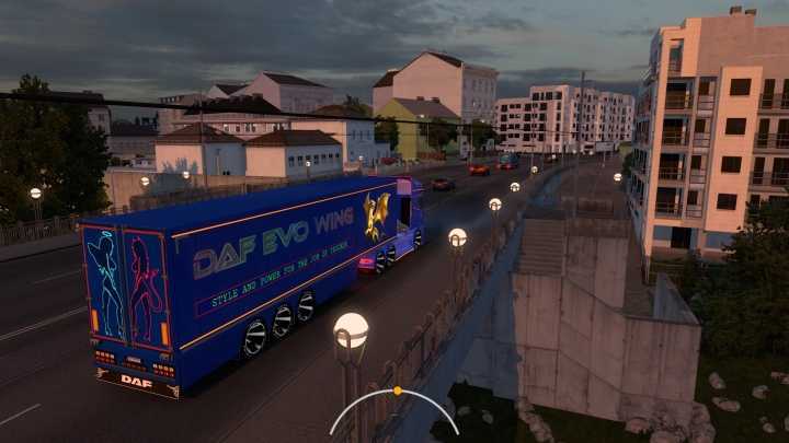 ETS2 – Daf Evo Wing V12 + Trailer (1.51)