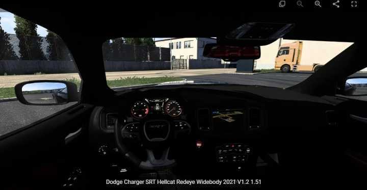 ETS2 – Dodge Charger Srt Hellcat Redeye Widebody 2021 V1.2 (1.51)