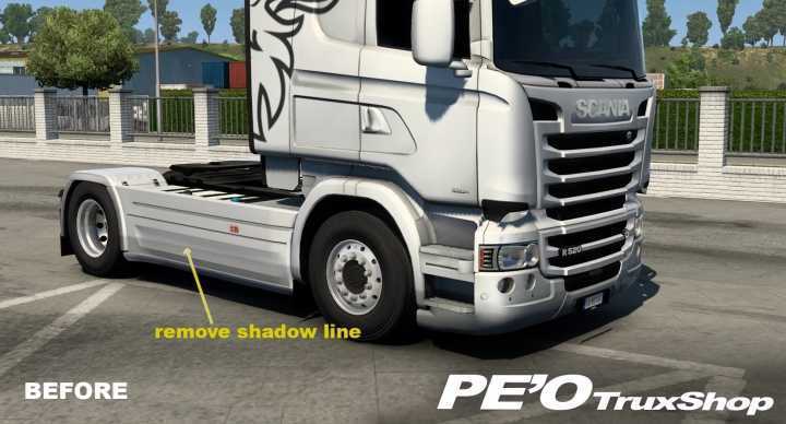 ETS2 – Fix Shadow For Scania R/R4 Rjl (1.50)