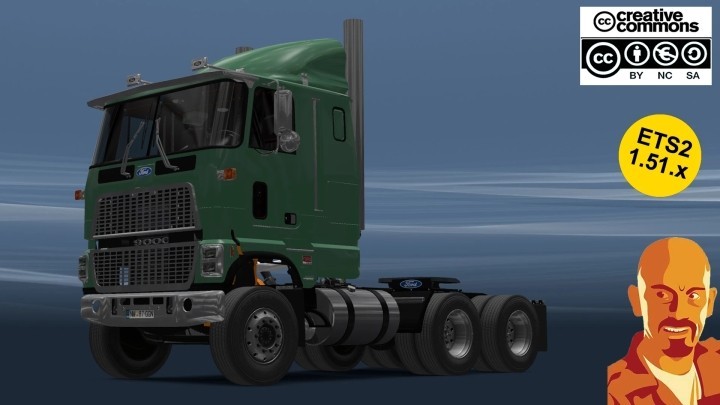 ETS2 – Ford Clt 9000 V1.2 (1.51)