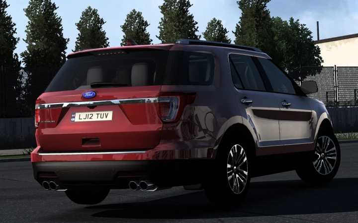 ETS2 – Ford Explorer Platinum 2019 V1.4 (1.51)