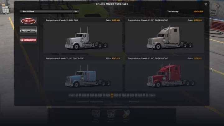 ETS2 – Freightshaker Classic Xl V8.9 (1.51)