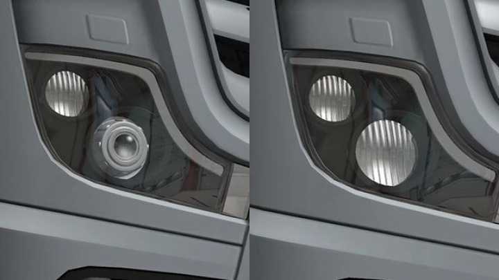 ETS2 – Mercedes Actros 2014 Tuning Headlights (1.51)