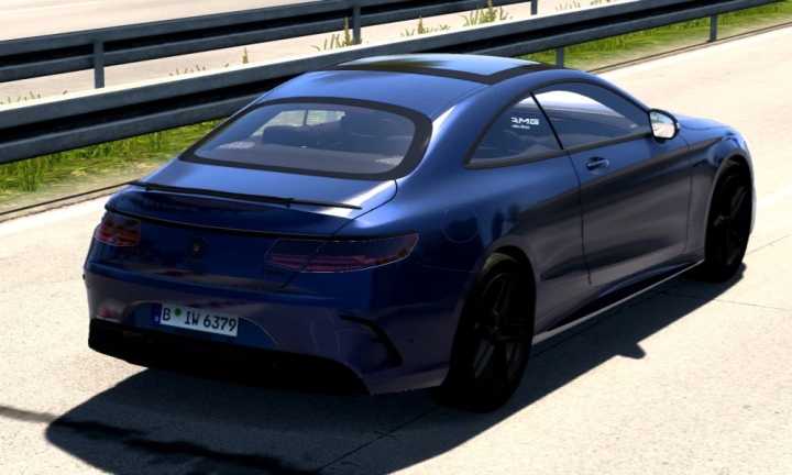 ETS2 – Mercedes Amg S63 Coupe Brabus 800 2019 V1.1 (1.51)