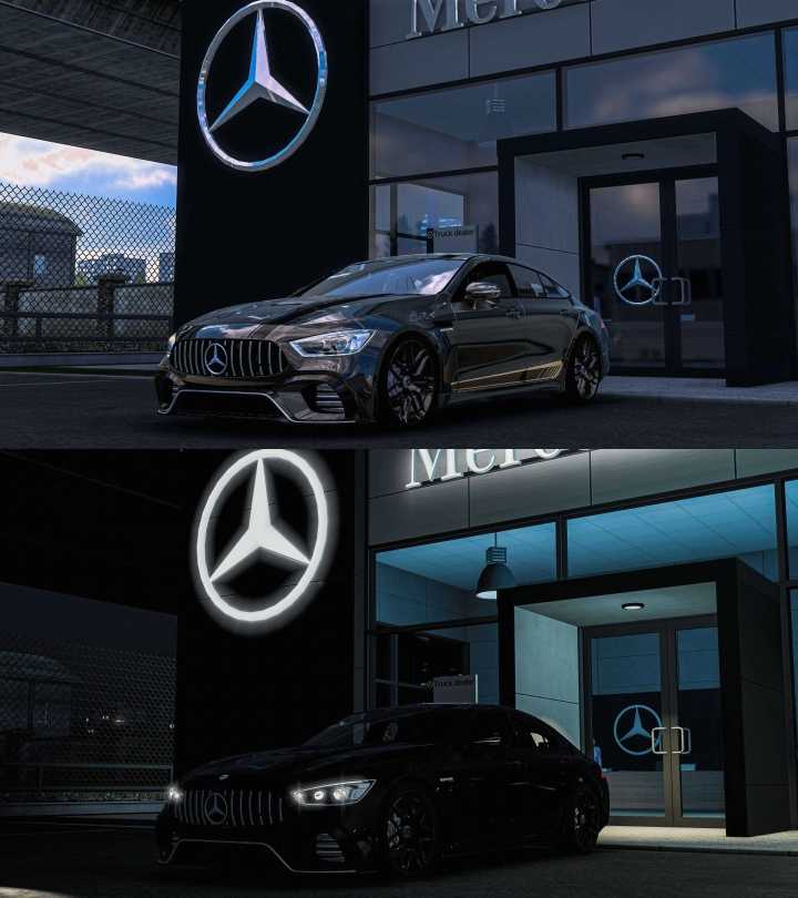 ETS2 – Mercedes-Benz Gt63S 4-Door Couple (1.51)