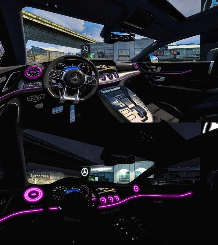 ETS2 – Mercedes-Benz Gt63S 4-Door Couple (1.51)