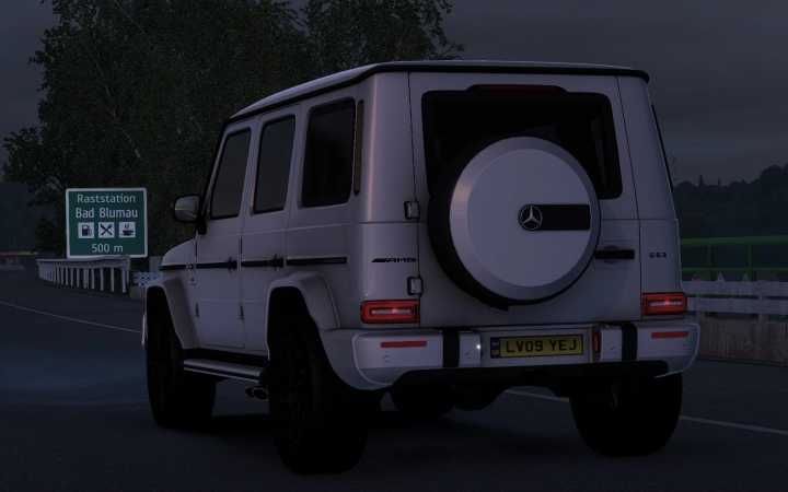 ETS2 – Mercedes-Benz W463 2022 G63 Amg V1.5 (1.51)