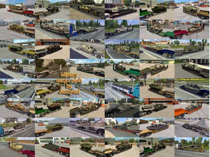 ETS2 – Military Cargo Pack V6.7.6 (1.51)