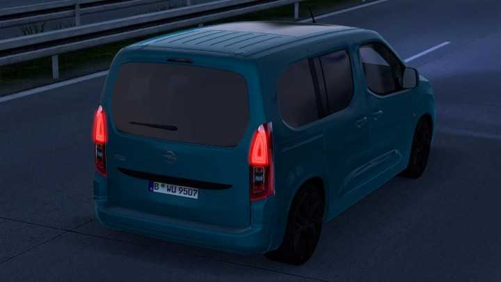 ETS2 – Opel Combo 2023 1.5Dci V1.1 (1.51)
