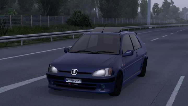 ETS2 – Peugeot 106 Rallye S2 V1.1 (1.51)